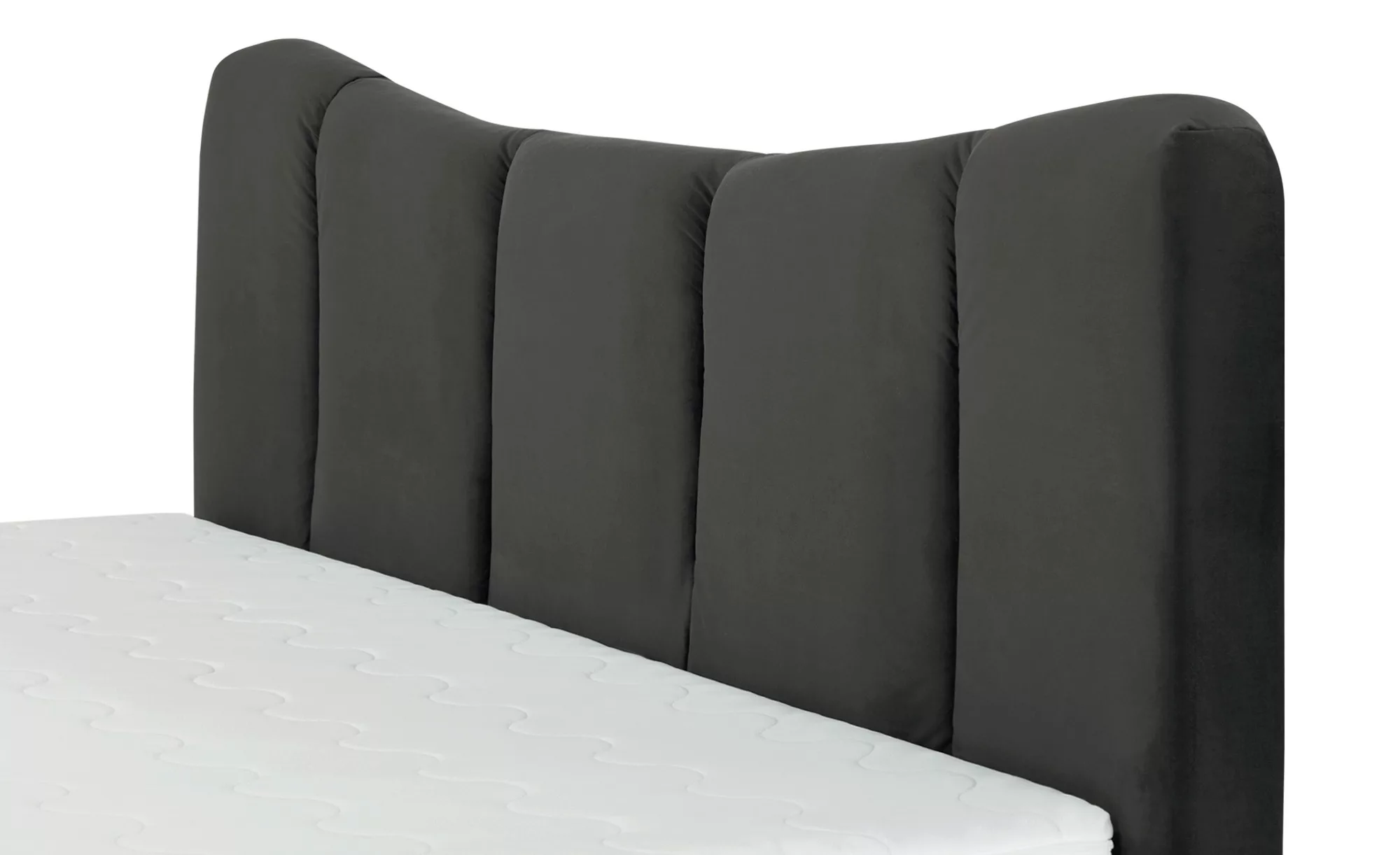 Boxspringbett  Dalur ¦ grau ¦ Maße (cm): B: 140 H: 110 Betten > Einzelbette günstig online kaufen