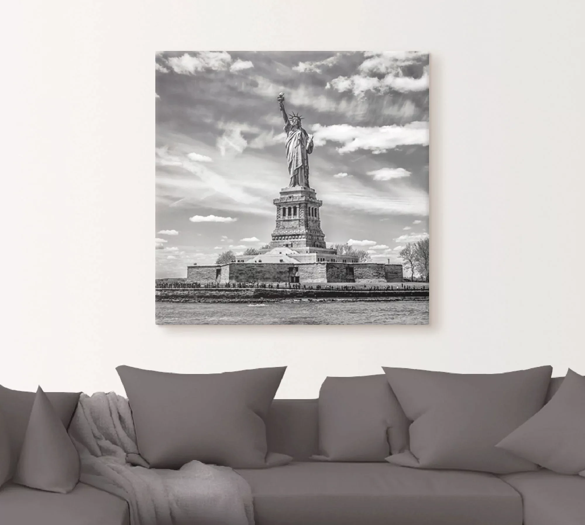 Artland Wandbild "New York City Freiheitsstatue", Amerika, (1 St.), als Alu günstig online kaufen