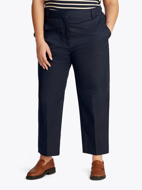 Tommy Hilfiger Curve Chinohose CRV CO SLIM STRAIGHT CHINO in Großen Größen, günstig online kaufen