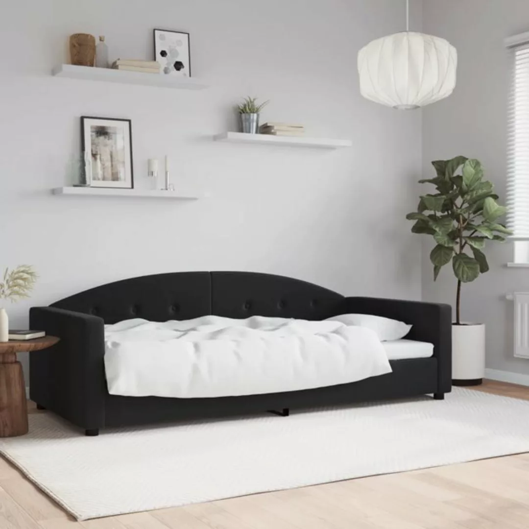 vidaXL Gästebett Tagesbett Gelb 90x200 cm Samt Gästebett Gästecouch Gästeso günstig online kaufen