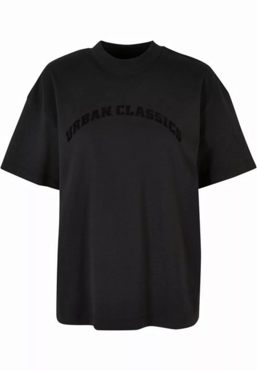 URBAN CLASSICS Kurzarmhemd Urban Classics Damen Ladies Oversized Flock Tee günstig online kaufen