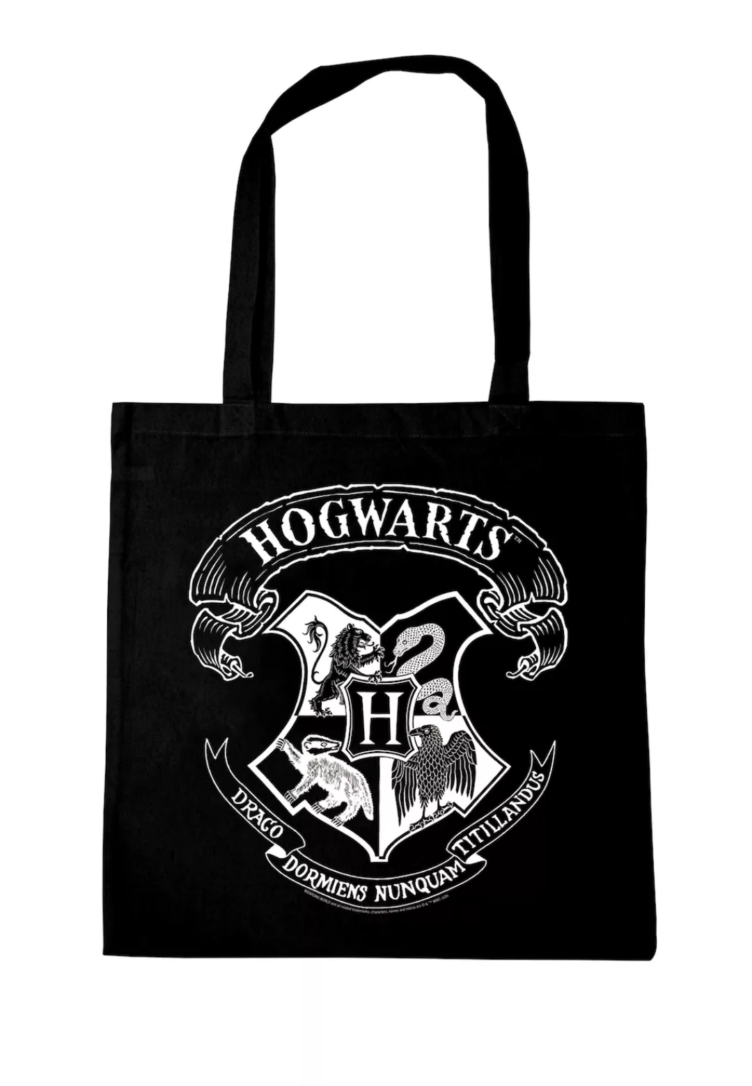 LOGOSHIRT Henkeltasche, mit schickem Hogwarts-Logo günstig online kaufen