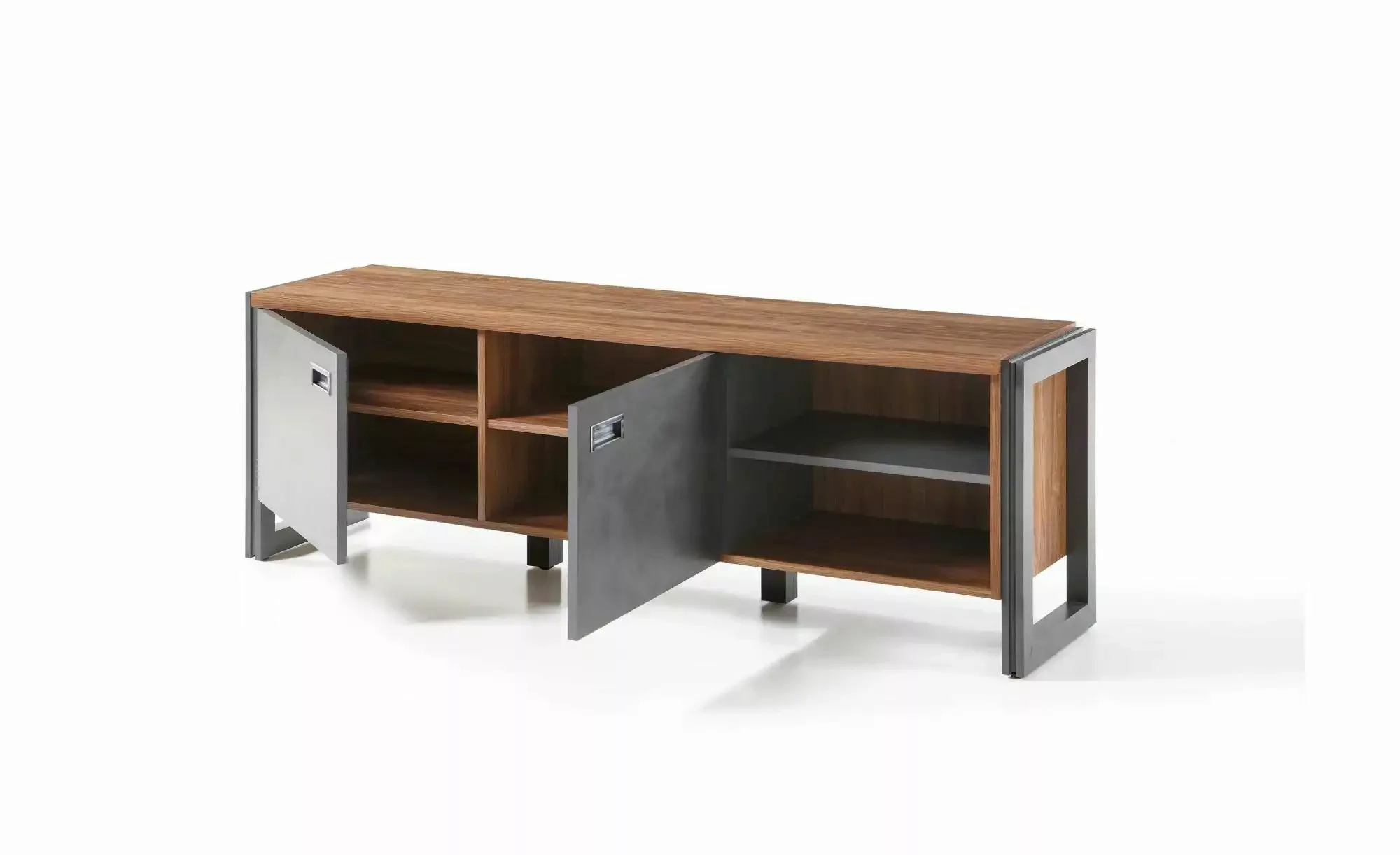 Lowboard  Dinan ¦ braun ¦ Maße (cm): B: 156 H: 39 Kommoden & Sideboards > L günstig online kaufen