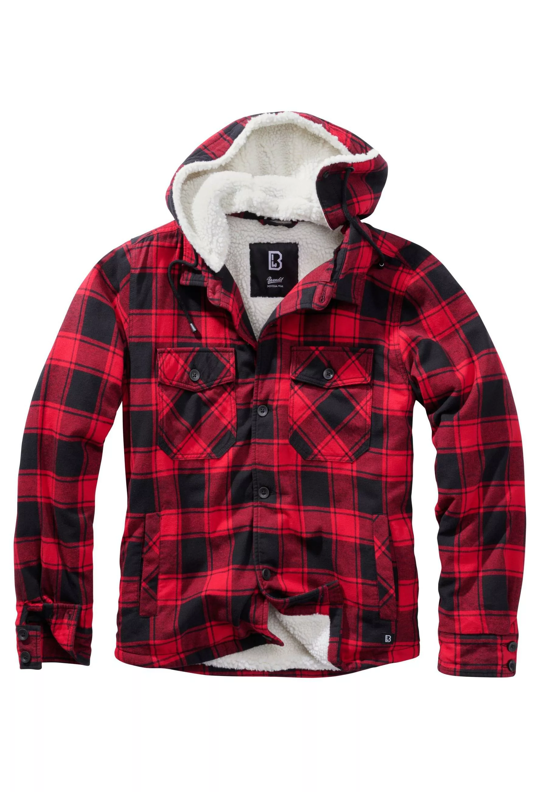 Brandit Anorak "Brandit Herren Lumberjacket Hooded", (1 St.), mit Kapuze günstig online kaufen