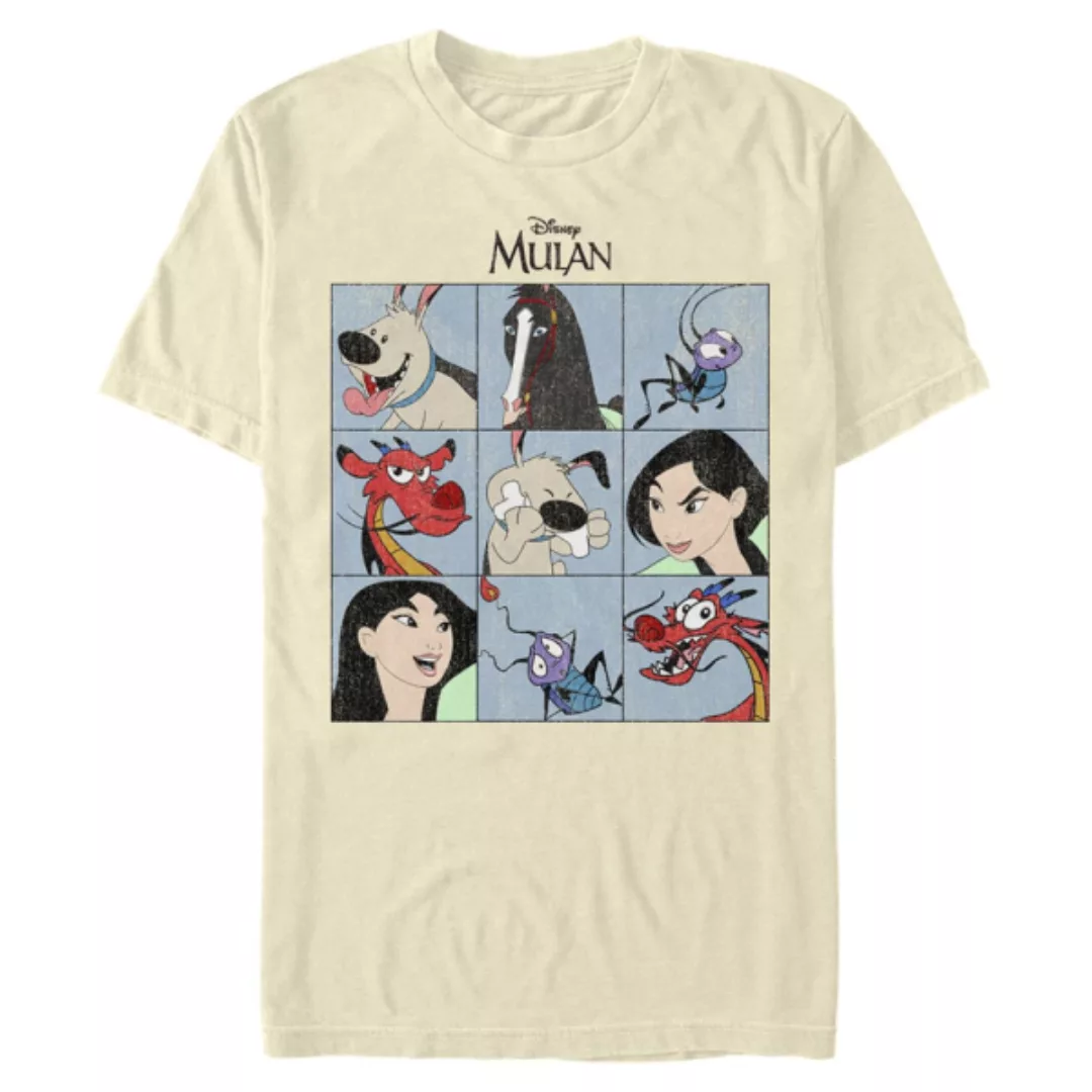 Disney - Mulan - Gruppe Fave Characters - Männer T-Shirt günstig online kaufen