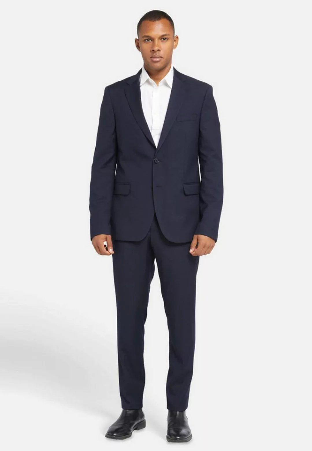 Lawrence Grey Hosenanzug Business-anzug Slim Fit 1-reihig günstig online kaufen