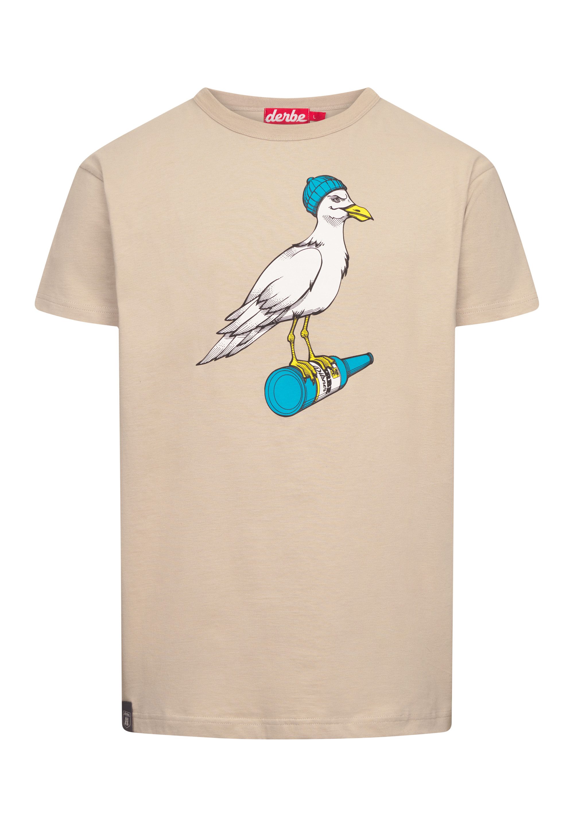 Derbe Print-Shirt Sturmmöwe günstig online kaufen