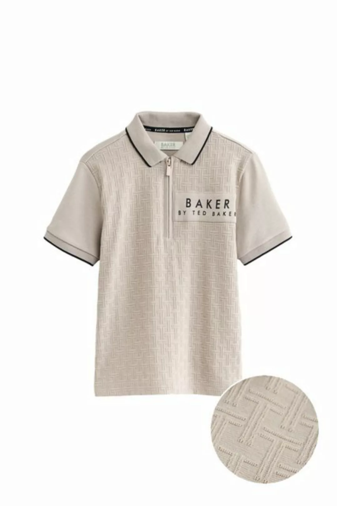 Baker by Ted Baker Poloshirt Baker By Ted Baker strukturiertes Poloshirt (1 günstig online kaufen