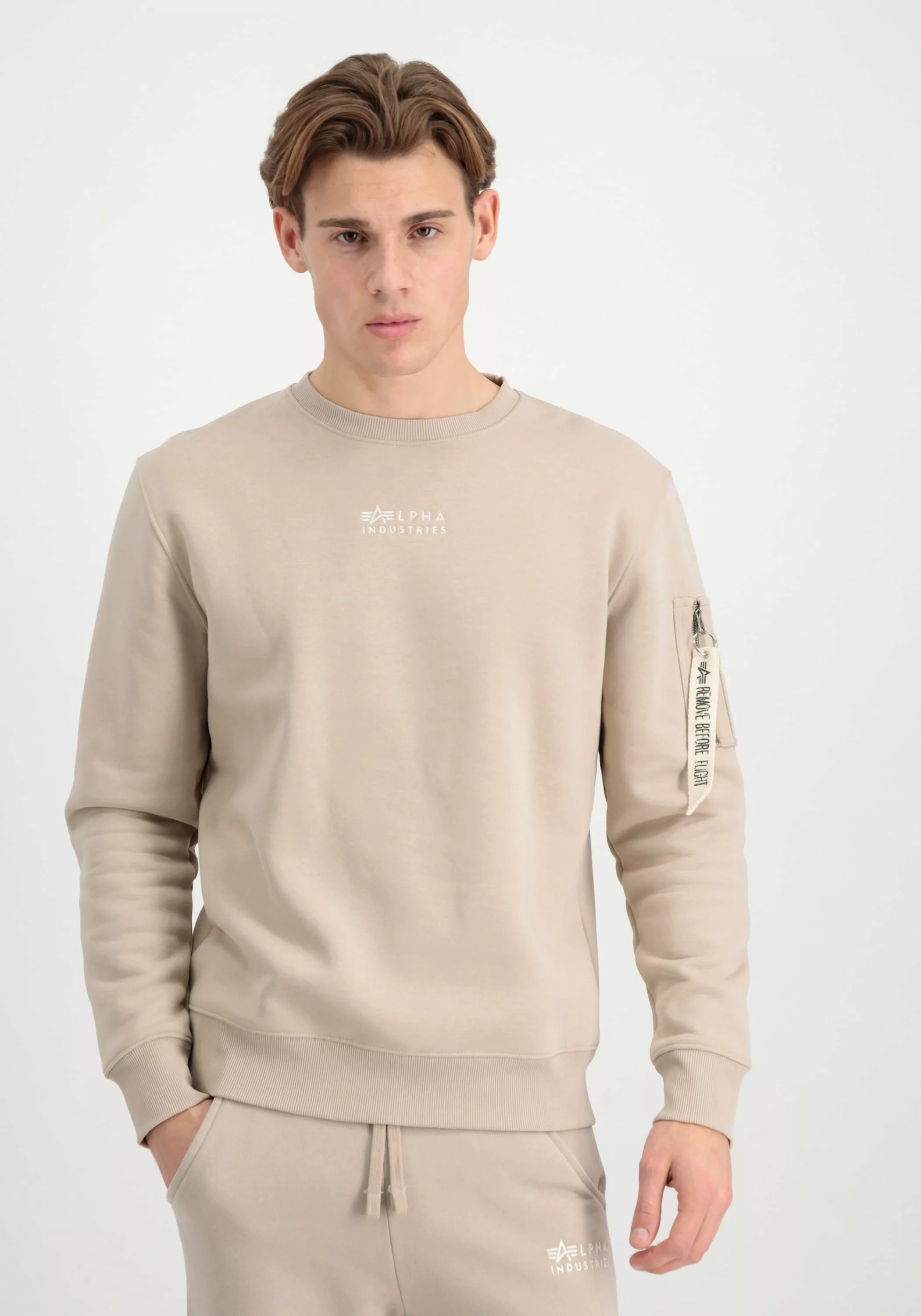 Alpha Industries Sweater "ALPHA INDUSTRIES Men - Sweatshirts Organics EMB S günstig online kaufen