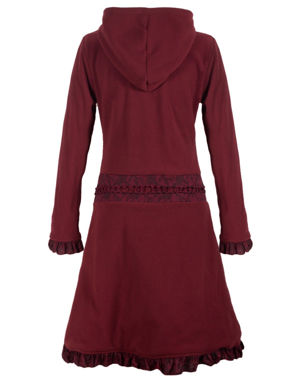 Vishes Wintermantel Warmer Elfen Fleecemantel mit günstig online kaufen