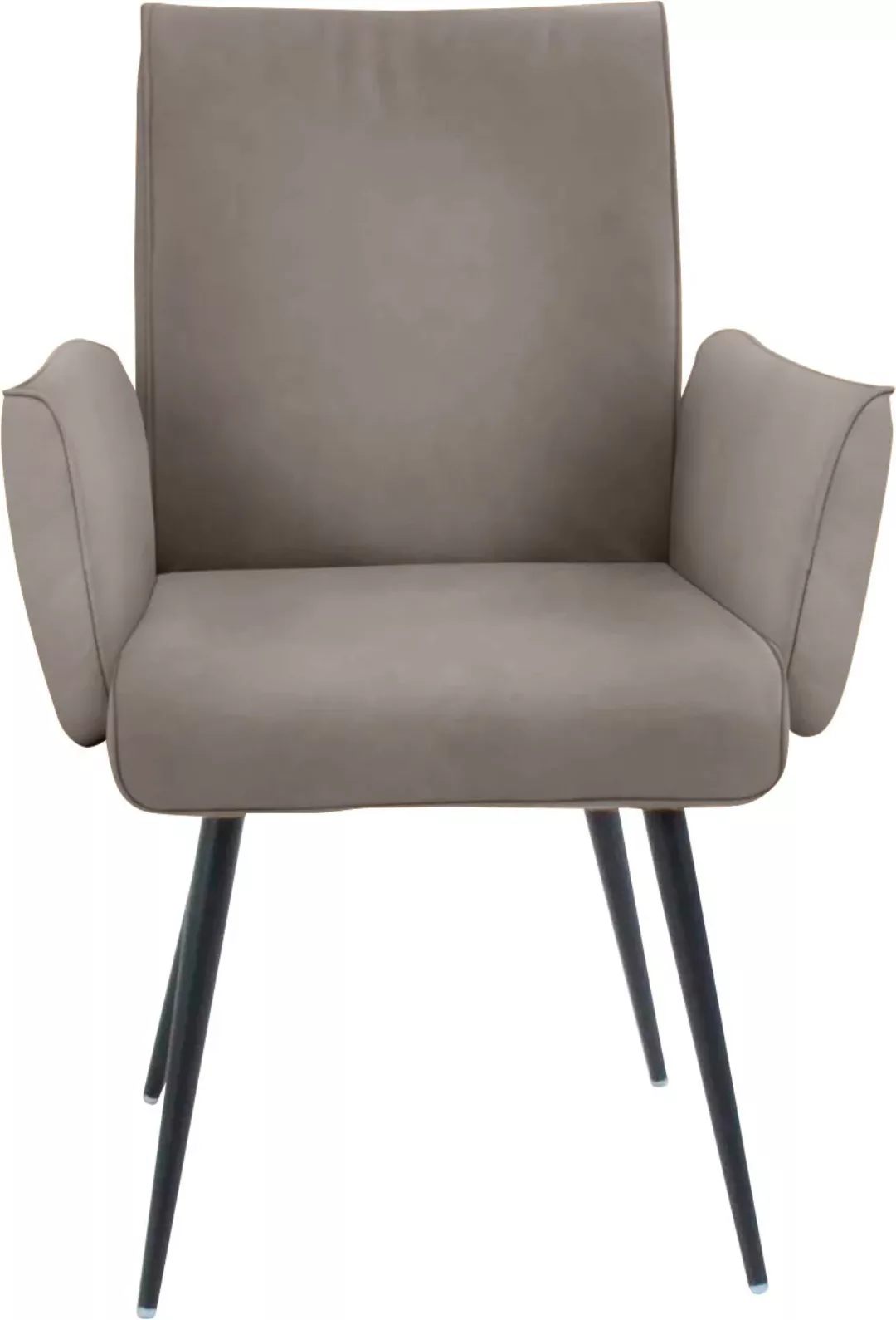 K+W Komfort & Wohnen Armlehnstuhl "Giacomo I", 1 St., Leder CLOUD, 4- Fuß-A günstig online kaufen