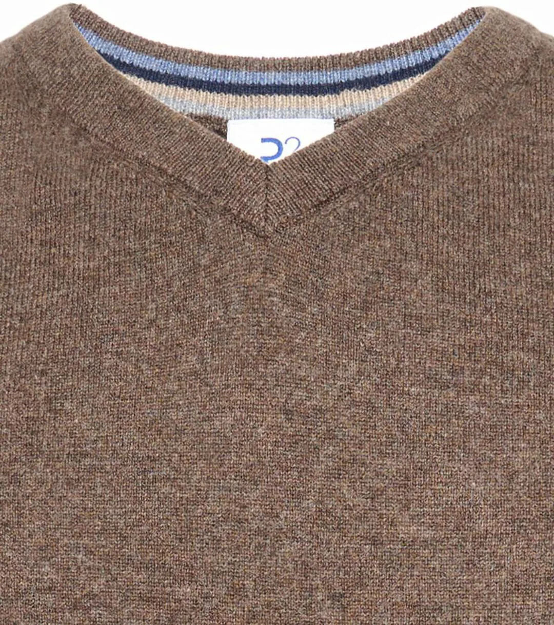 R2 Pullover Merino Wool Taupe - Größe 3XL günstig online kaufen