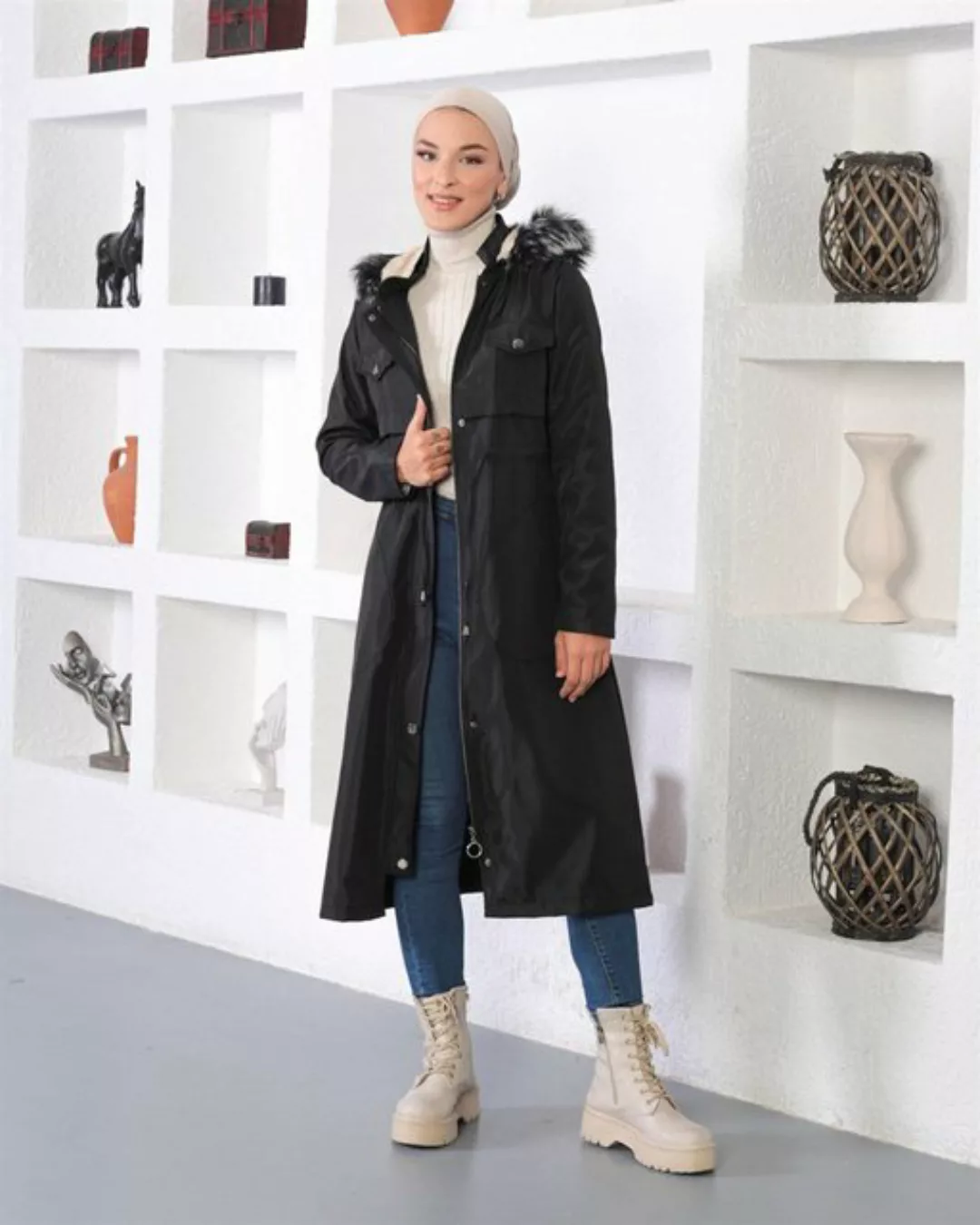 MİSSKAYLE Winterjacke Tunnelmantel günstig online kaufen