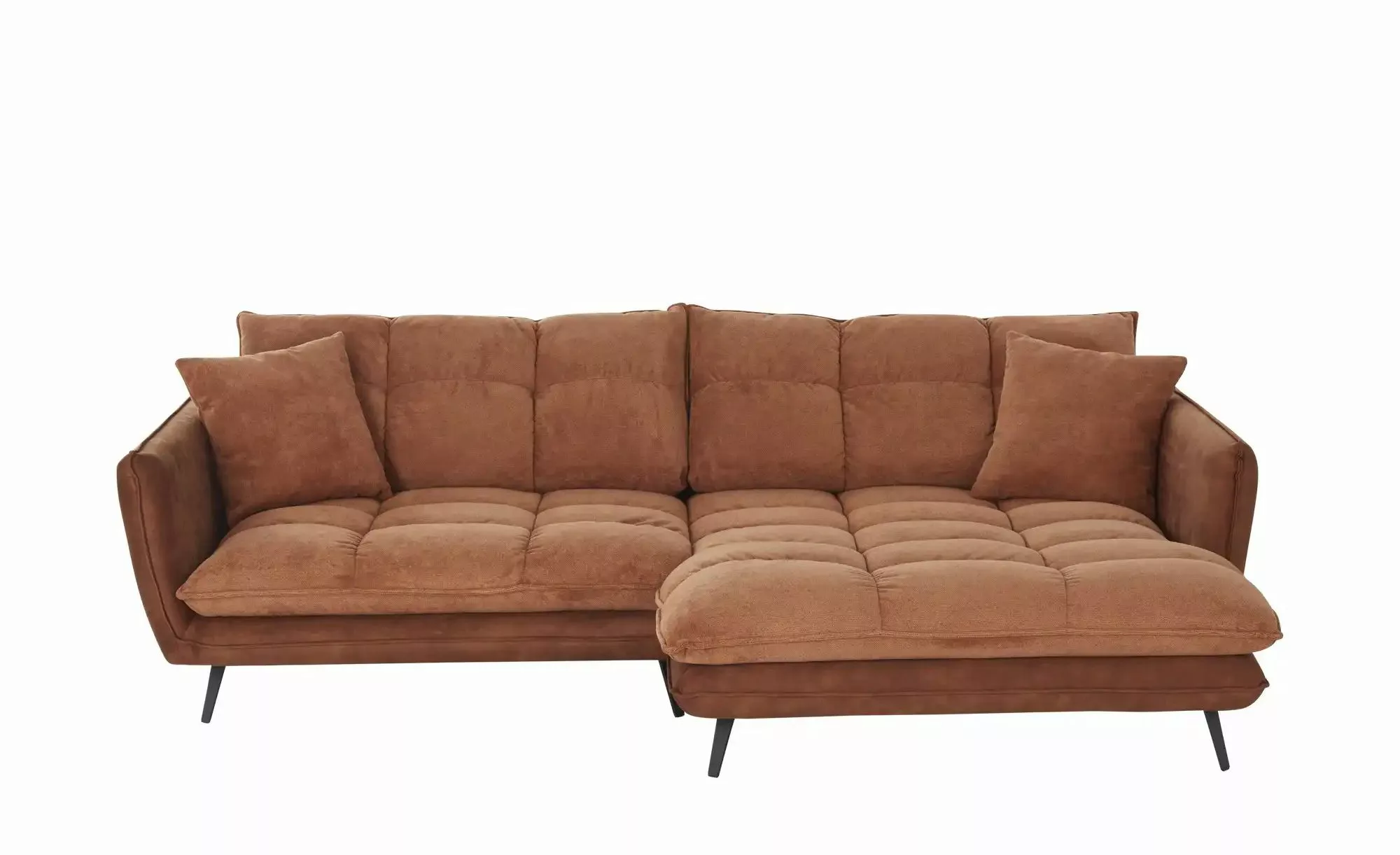 bobb Ecksofa  Arianna XL ¦ kupfer ¦ Maße (cm): B: 275 H: 90 T: 196.0 Polste günstig online kaufen