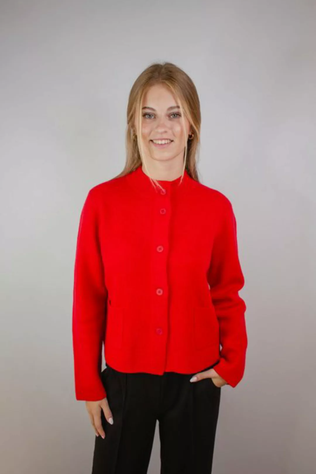 CATNOIR Strickjacke Strickjacke CATNOIR rot günstig online kaufen