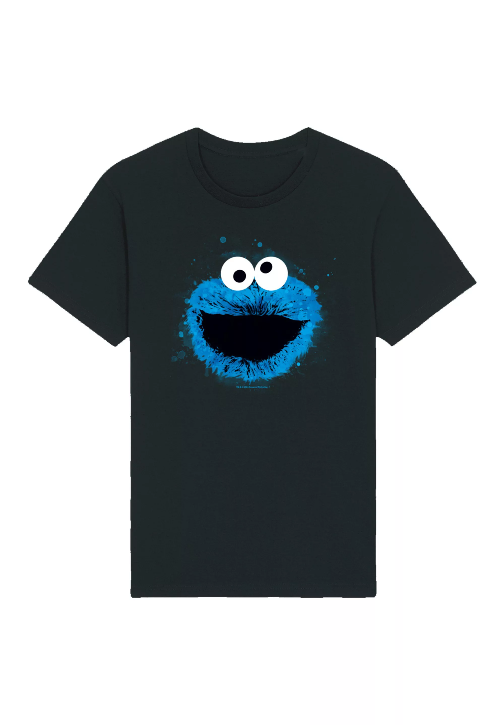 F4NT4STIC T-Shirt "Sesamstraße Cookie Monster Watercolor", Premium Qualität günstig online kaufen