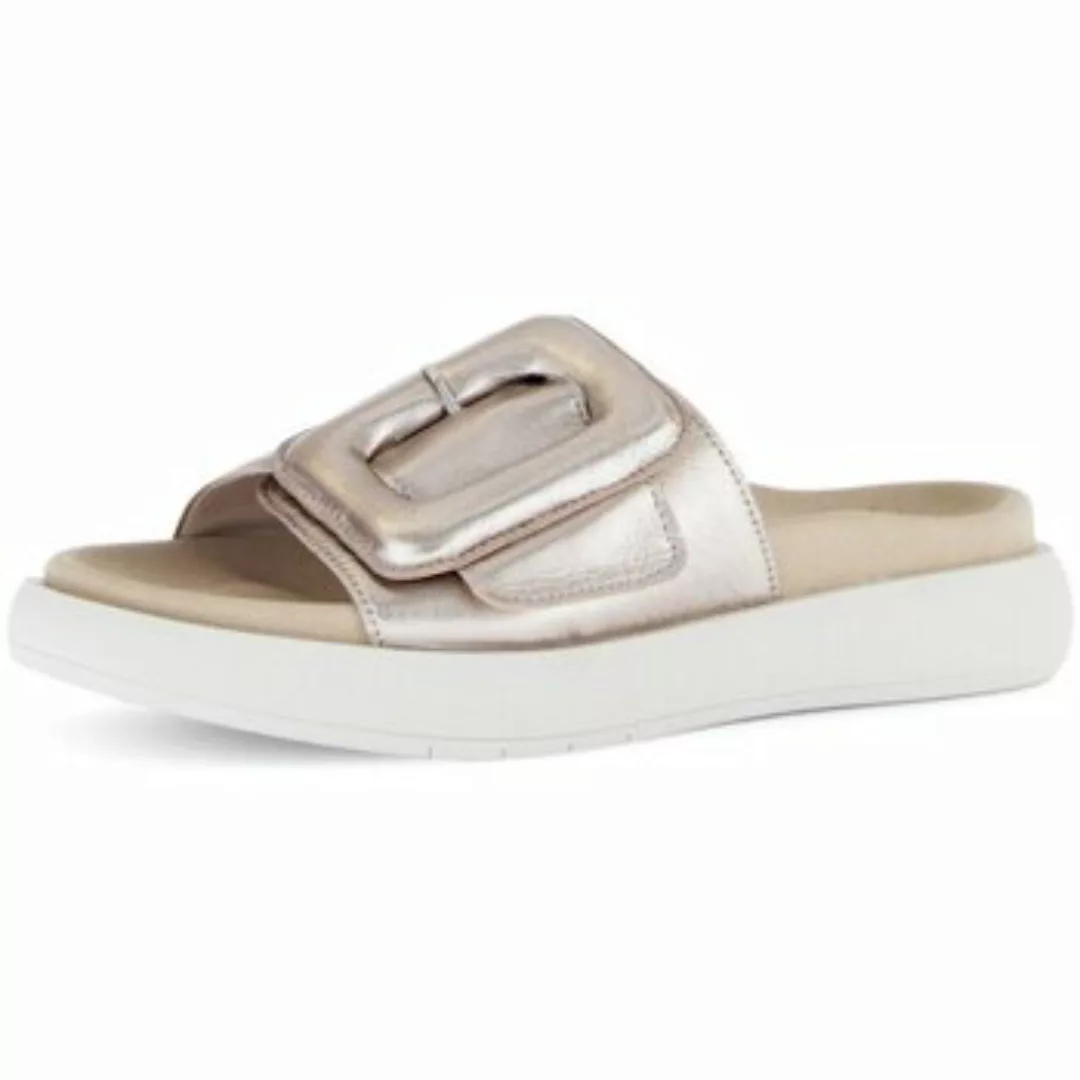 Gabor  Clogs Pantoletten puder Metallic 63.751.62 günstig online kaufen