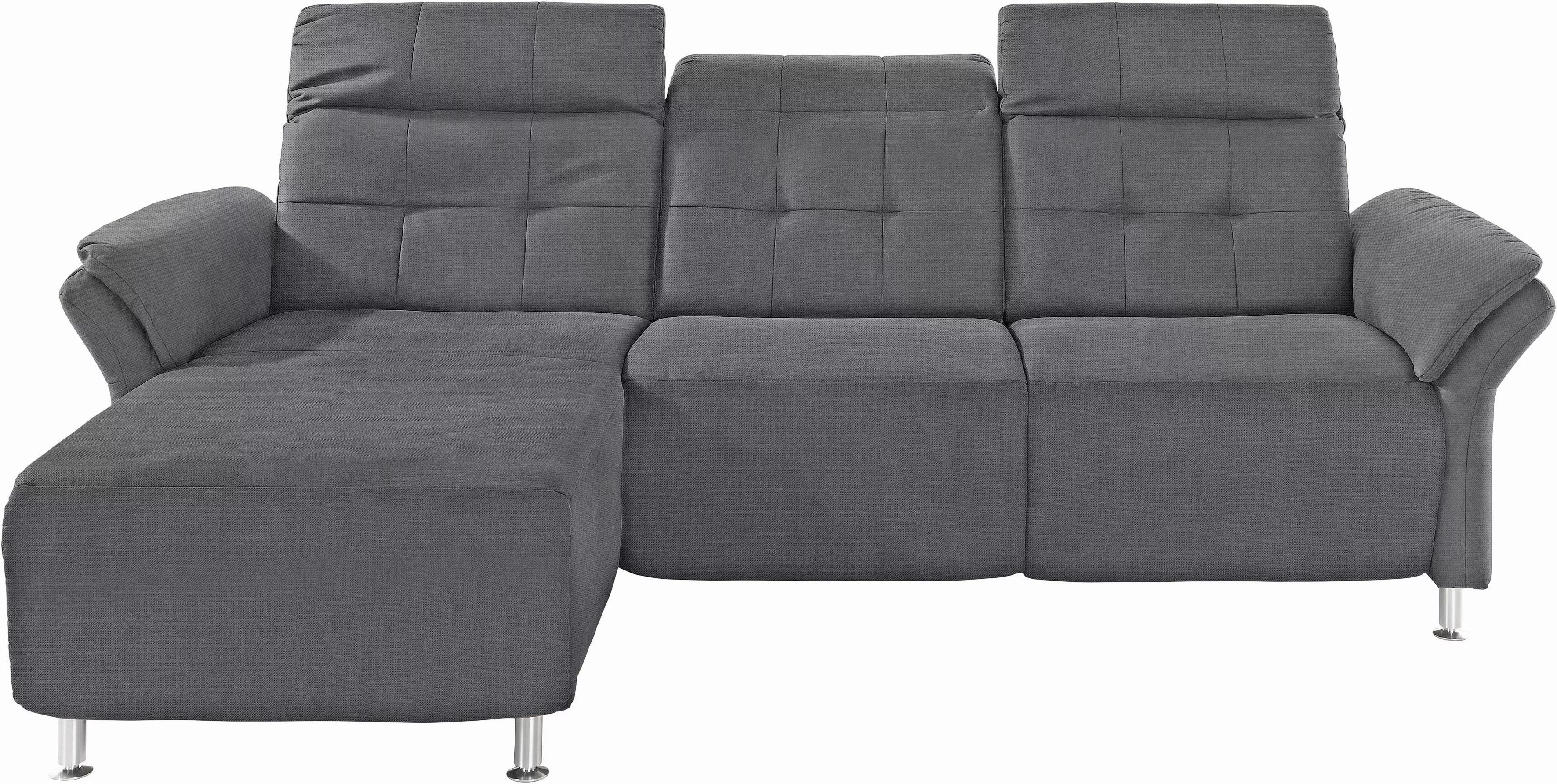 Places of Style Ecksofa Manhattan, 2 Sitze mit elektrischer Relaxfunktion, günstig online kaufen