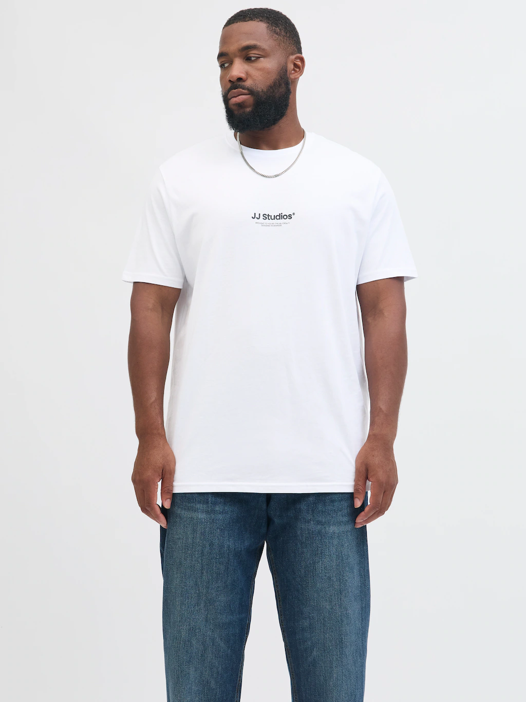 Jack & Jones PlusSize T-Shirt "JJESOHO TEE SS CREW NECK NOOS PLS", mit Logo günstig online kaufen