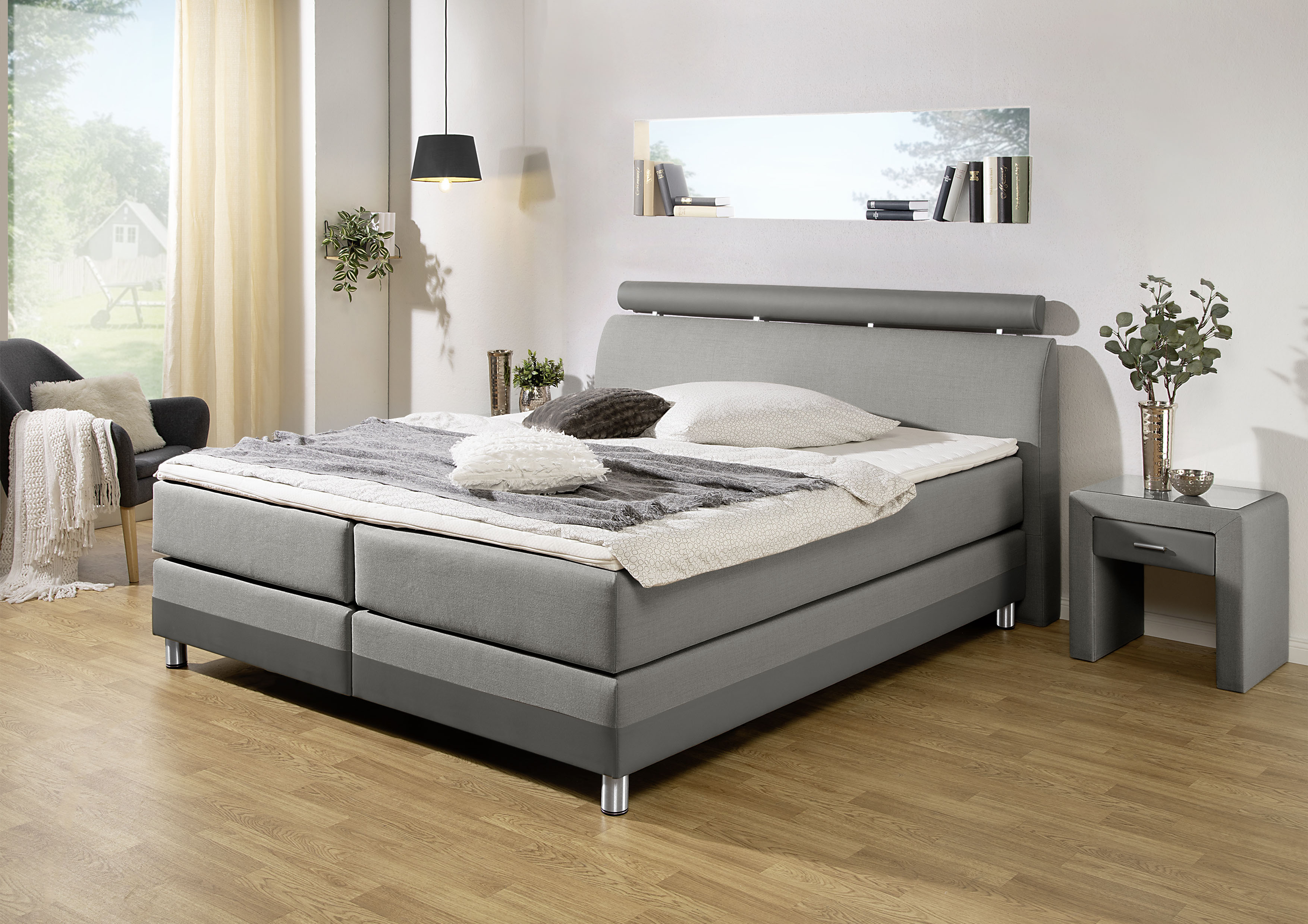 INOSIGN Boxspringbett, in H2, H3 oder H4 erhältlich günstig online kaufen