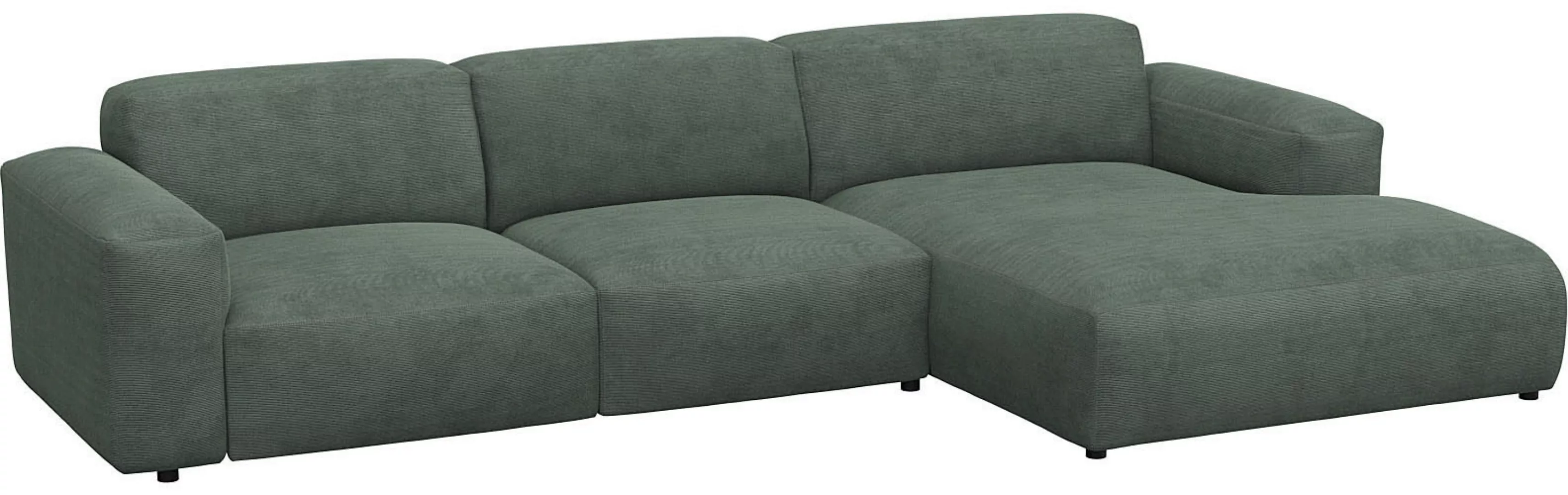 FLEXLUX Ecksofa "Lucera bequem und komfortabel durch hochwertigen Sitzaufba günstig online kaufen