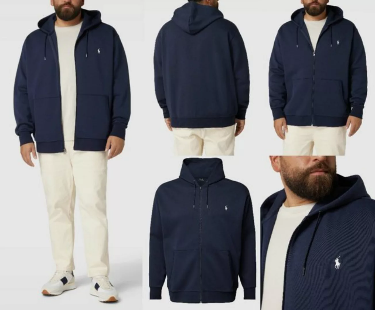 Ralph Lauren Sweatjacke POLO RALPH LAUREN BIG SIZE Sweat-Jacke Hoodie Sweat günstig online kaufen