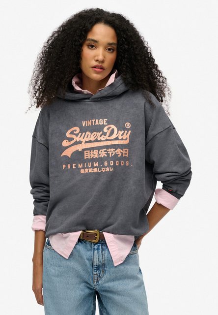 Superdry Kapuzensweatshirt VL METALLIC RELAXED HOOD günstig online kaufen