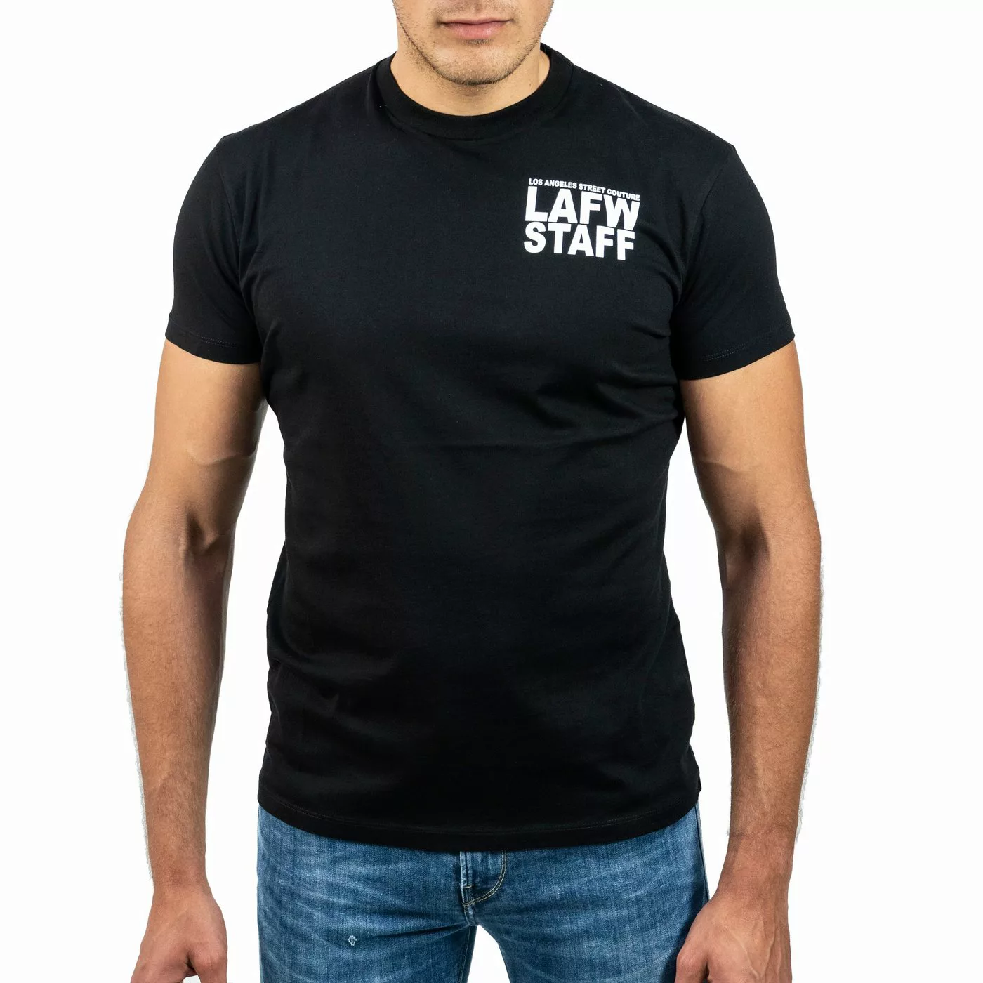 Chiccheria Brand T-Shirt LAFW Schwarz, Designed in Los Angeles günstig online kaufen