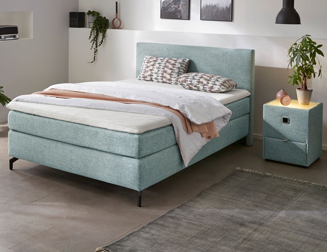 INOSIGN Boxspringbett Alinas, mit Topper und Zierkissen, in unterschiedlich günstig online kaufen