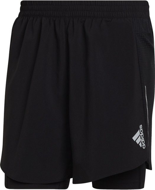 adidas Sportswear Laufhose D4R 2IN1 SHORT BLACK günstig online kaufen