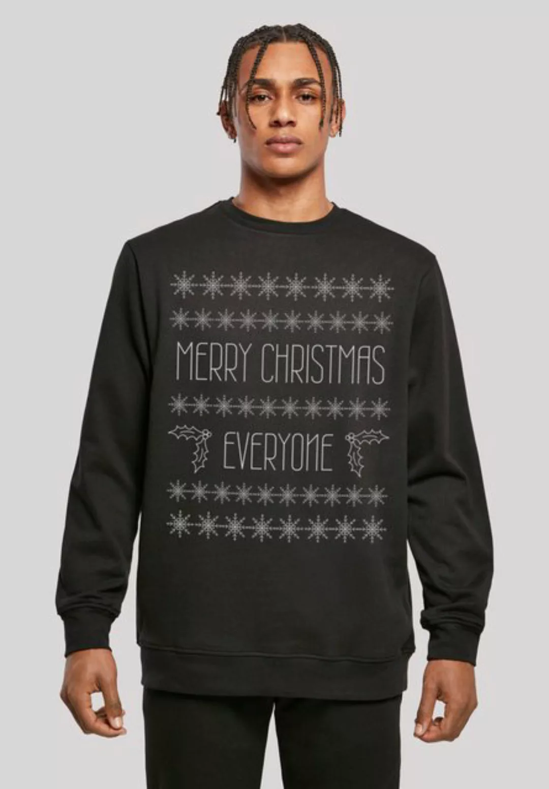 F4NT4STIC Kapuzenpullover Merry Christmas Everyone Weihnachten Print günstig online kaufen