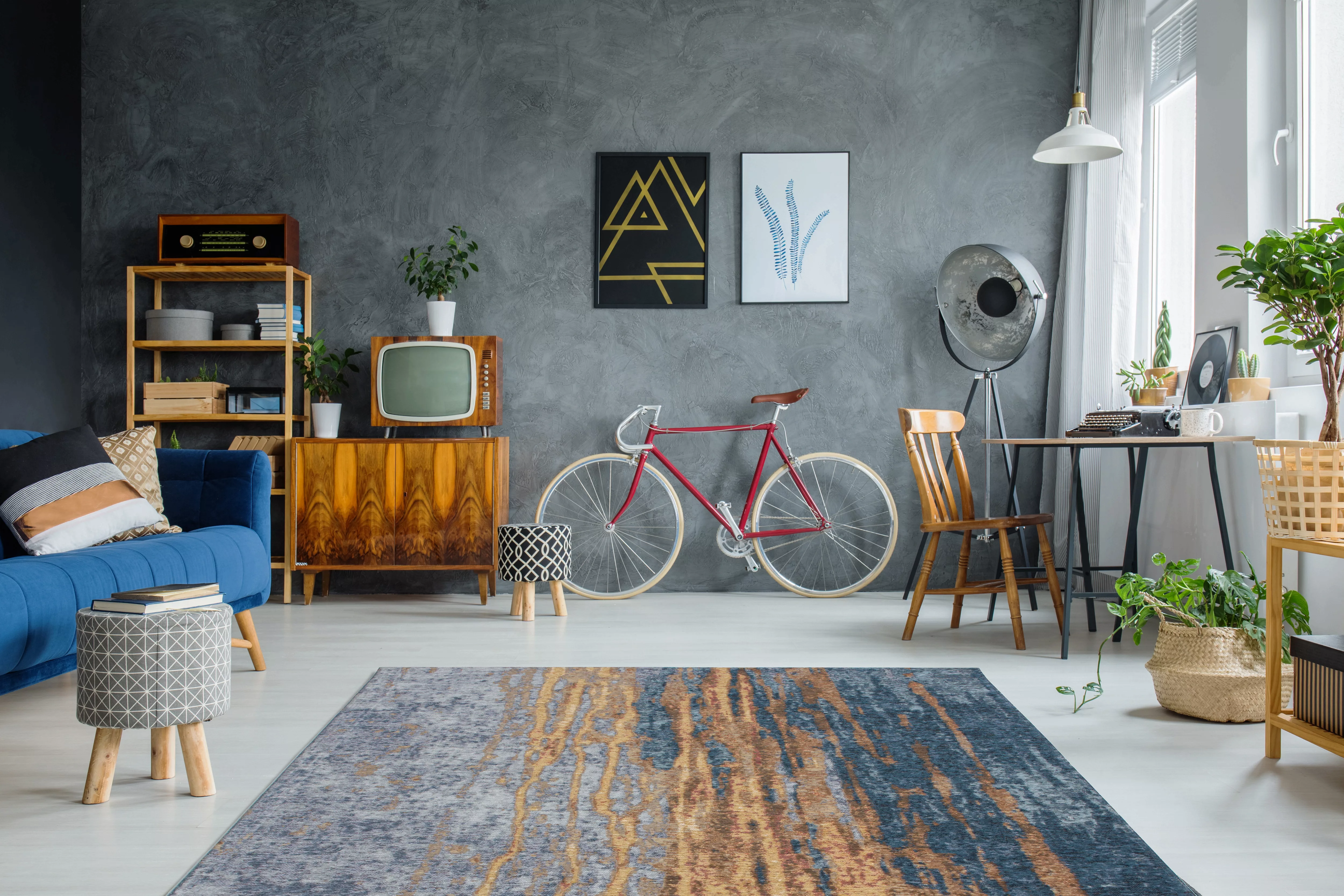 Arte Espina Teppich »Blaze 300«, rechteckig, spannendes Design,stilvolle Fa günstig online kaufen