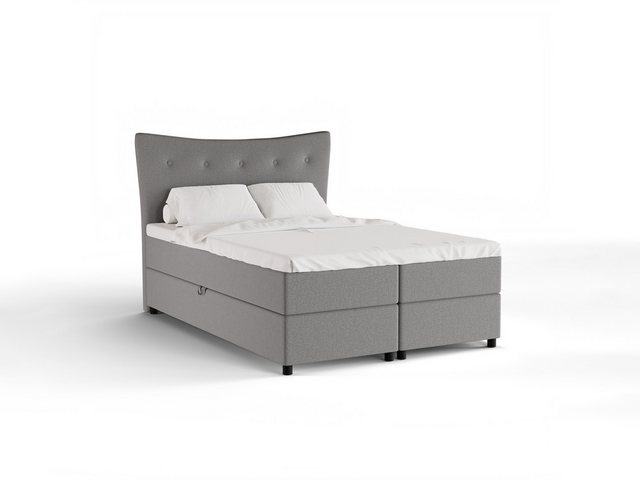 PANDA MÖBEL GmbH Boxspringbett Nevada mit bettkasten 140cm 160cm 180cm x 20 günstig online kaufen