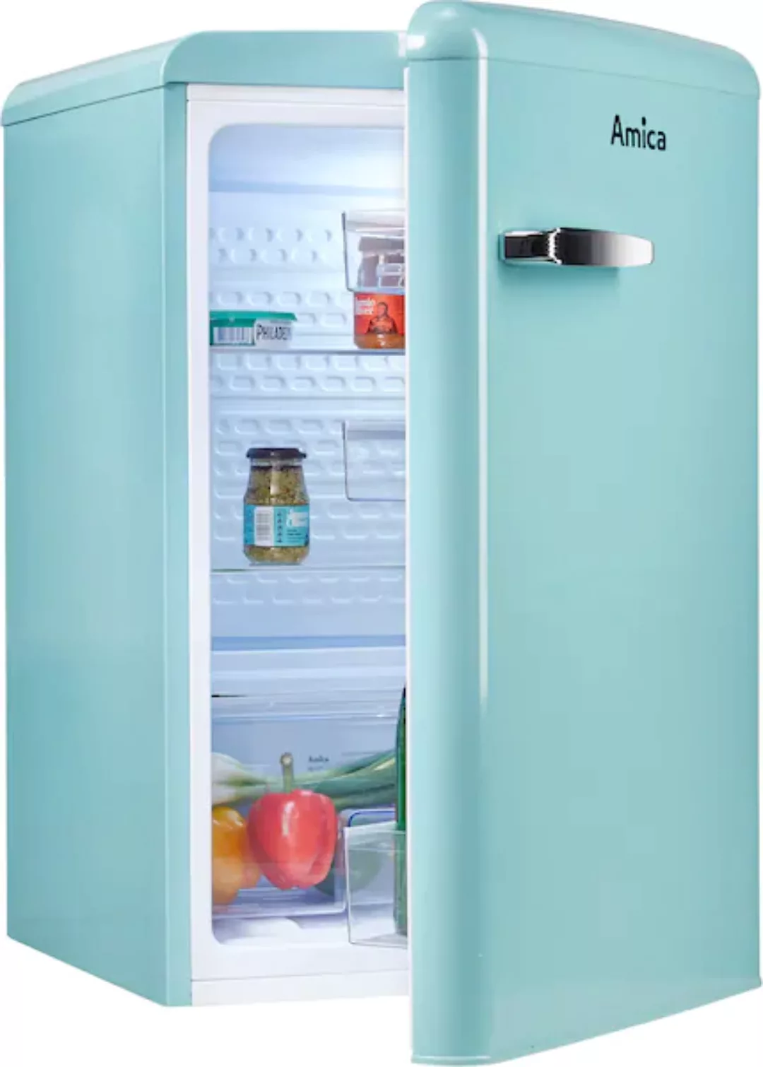 Amica Vollraumkühlschrank, VKS 15622-1 T, 87,5 cm hoch, 55 cm breit günstig online kaufen