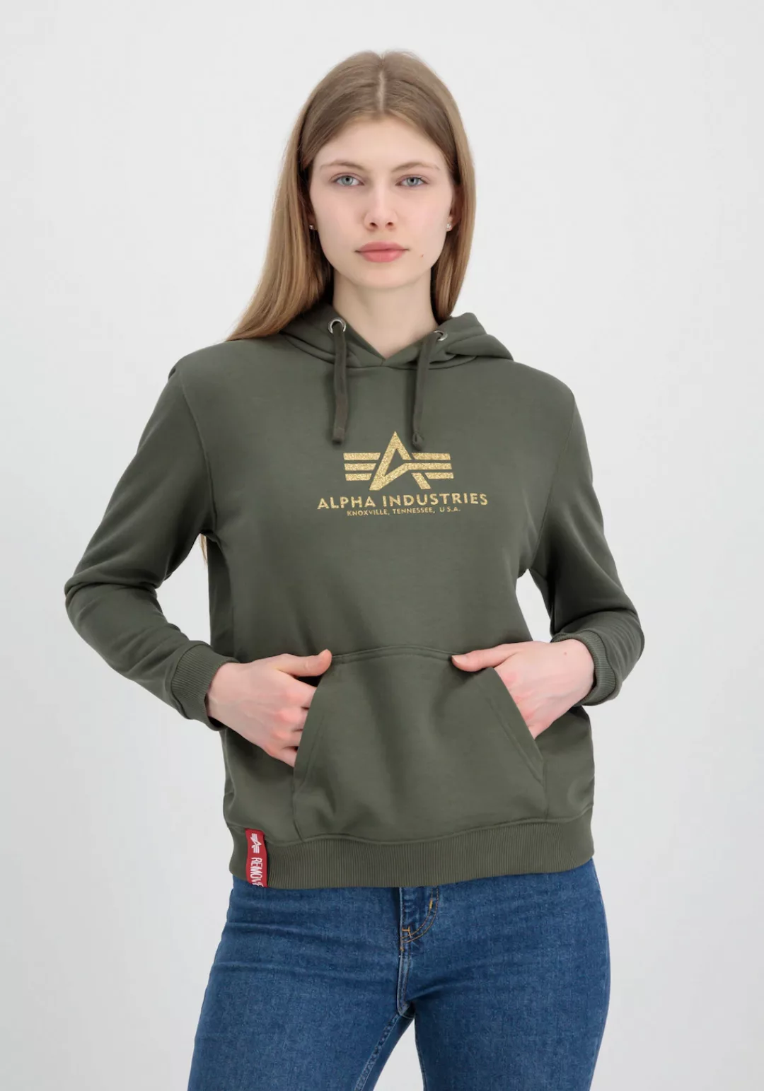 Alpha Industries Hoodie "Alpha Industries Women - Hoodies New Basic Hoodie günstig online kaufen