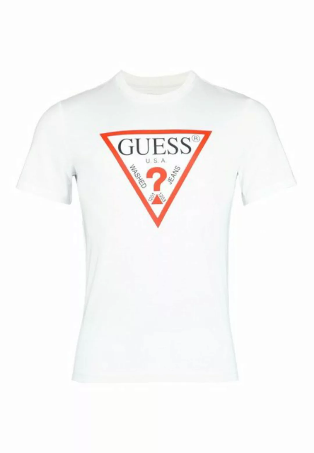 Guess T-Shirt T-Shirt CN SS Original Logo Kurzarmshirt (1-tlg) günstig online kaufen