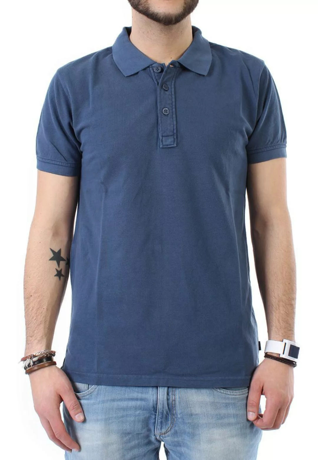 Shine Poloshirt Men 2-45346 Dark Blue günstig online kaufen