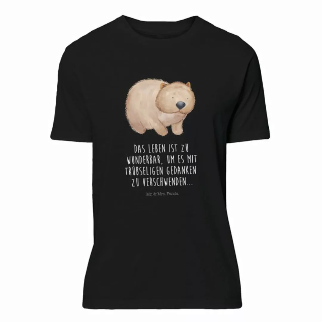 Mr. & Mrs. Panda T-Shirt Wombat - Schwarz - Geschenk, Tiere, gute Laune, Lu günstig online kaufen