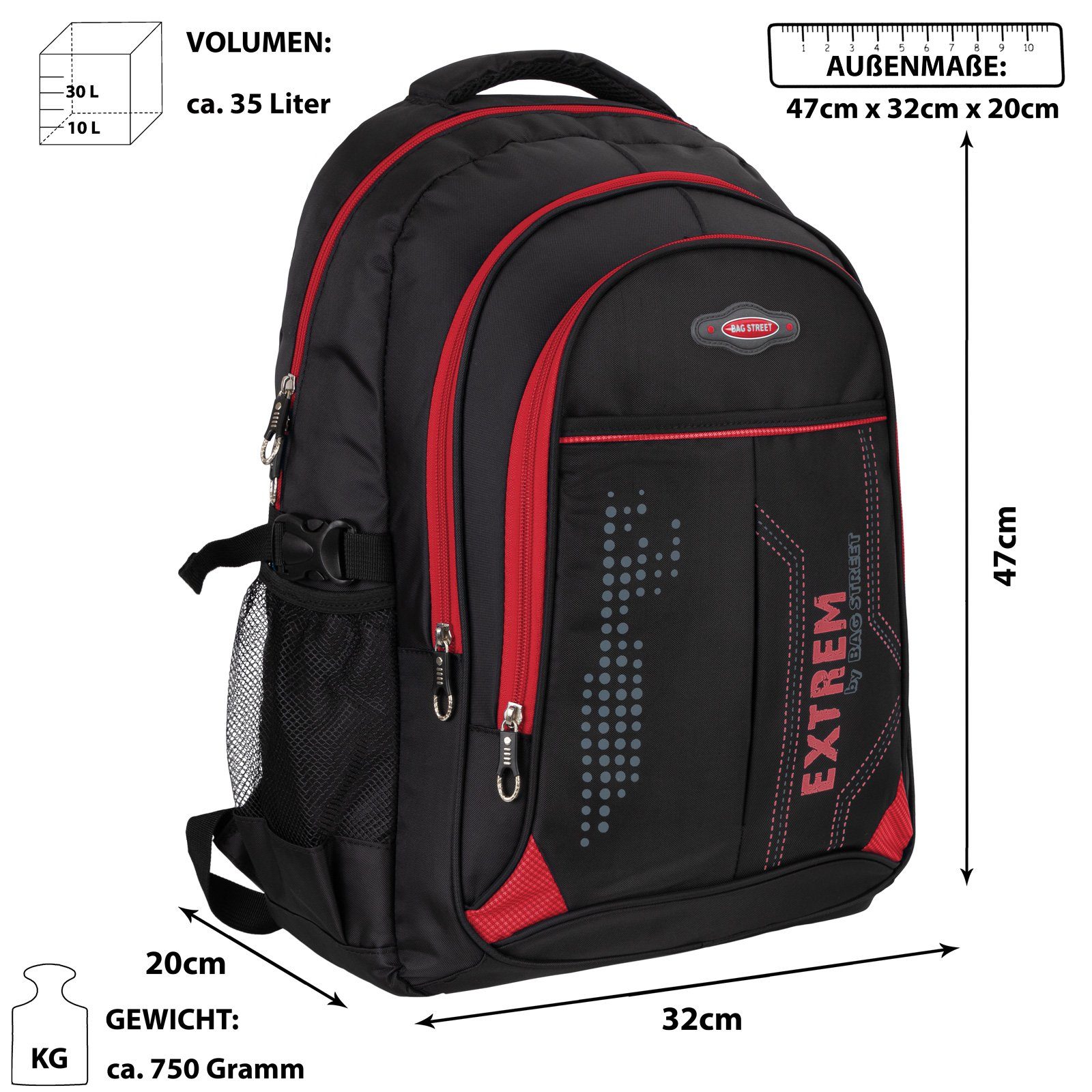 BAG STREET Rucksack Bag Street Rucksack günstig online kaufen