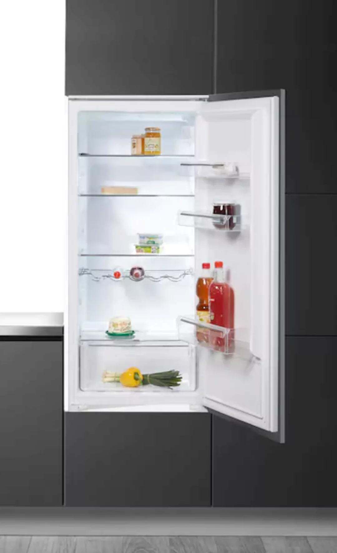 Hanseatic Einbaukühlschrank, HEKS12254F, 123 cm hoch, 54 cm breit günstig online kaufen