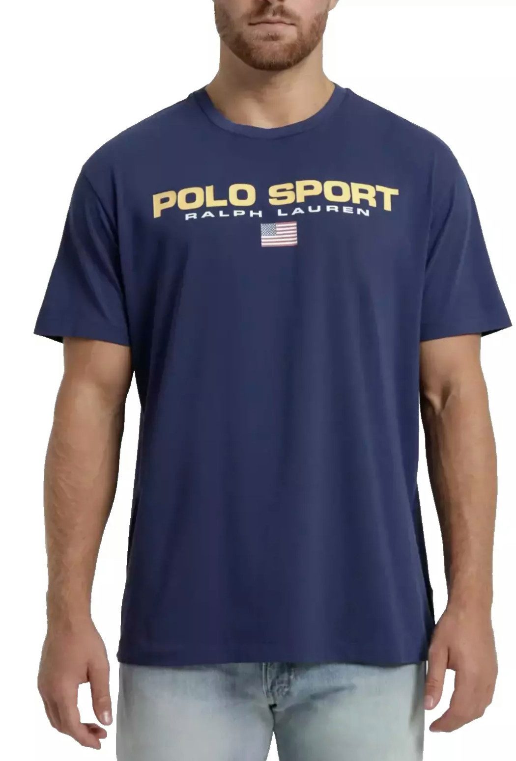 Polo Ralph Lauren T-Shirt Flag Logo günstig online kaufen