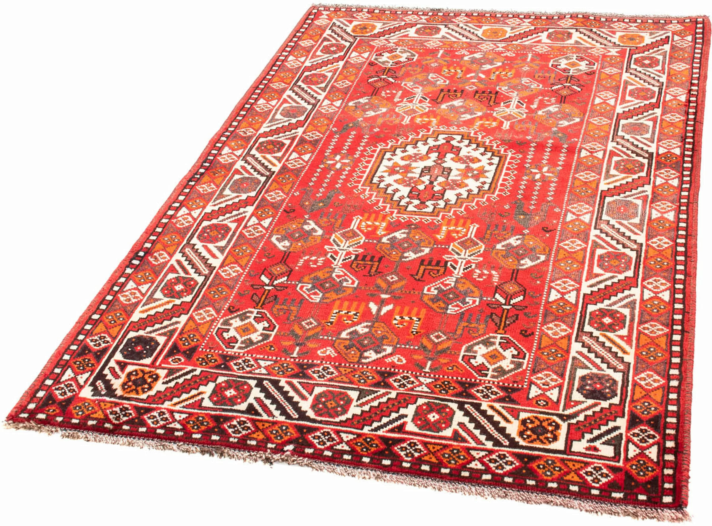 morgenland Orientteppich »Perser - Nomadic - 159 x 110 cm - rot«, rechtecki günstig online kaufen