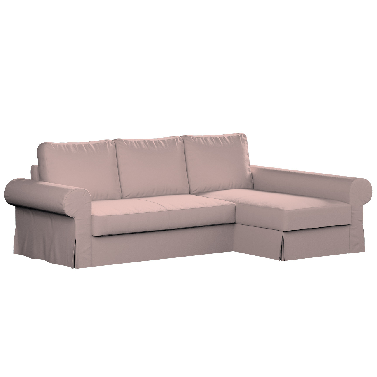 Bezug für Backabro Bettsofa / Recamiere, rosa, Bezug für Bettsofa Backabro günstig online kaufen