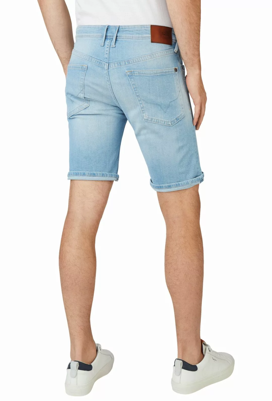 Pepe Jeans Herren Jeans Short HATCH - Regular Fit - Blau - Light Blue Denim günstig online kaufen