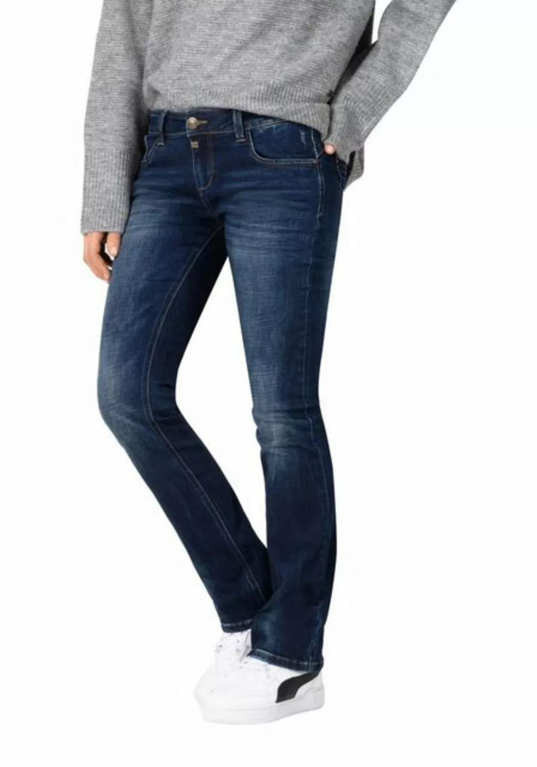 TIMEZONE Damen Jeans SLIM LISATZ - Slim Fit - Blau - Fierce Blue Wash günstig online kaufen
