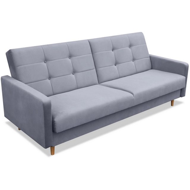 Beautysofa Sofa CARMEN, mit Schlaffunktion, B:214/H:90/T:86cm, mit Einbring günstig online kaufen