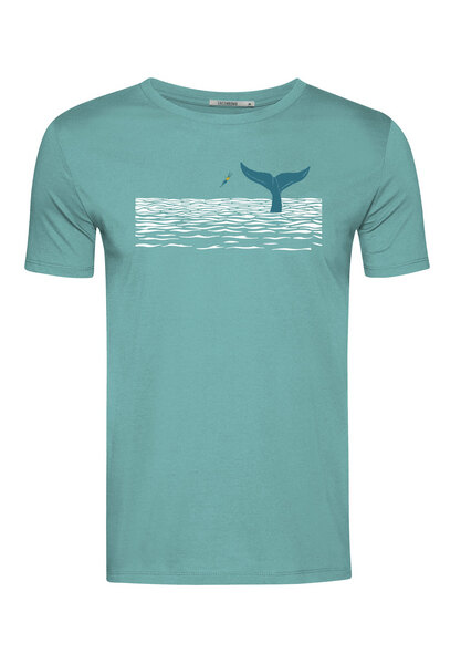 Nature Whale Jump Guide - T-shirt Für Herren günstig online kaufen