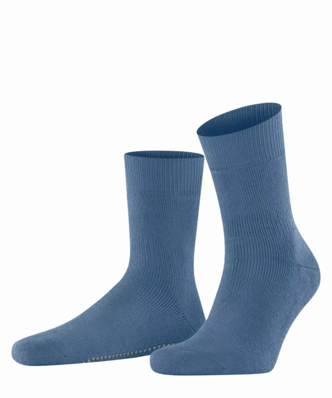 FALKE Homepads Herren Socken, 43-46, Blau, Uni, Baumwolle, 16500-684503 günstig online kaufen