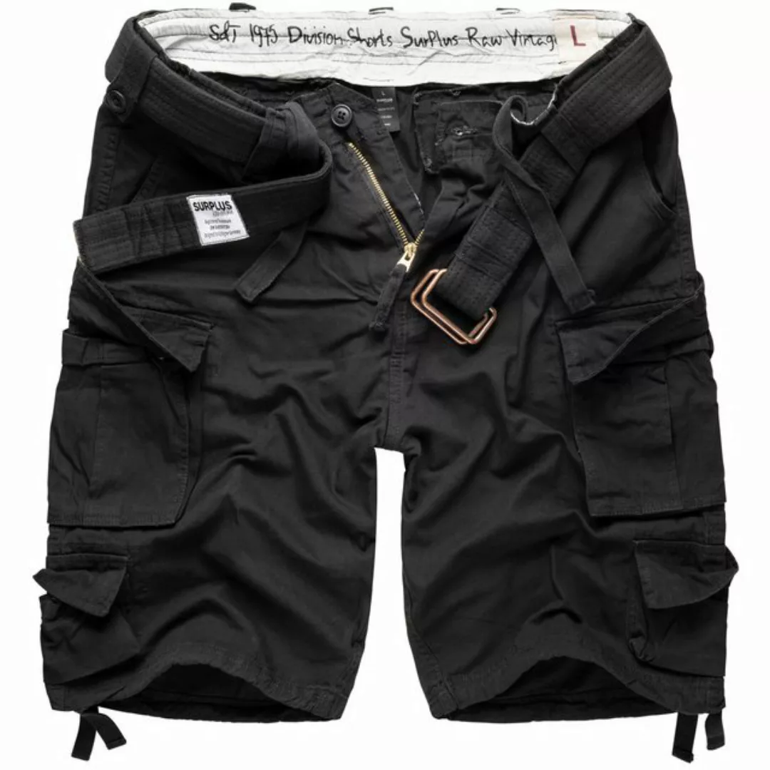 Surplus Raw Vintage Cargoshorts DIVISION SHORTS Cargoshort, schwarz günstig online kaufen