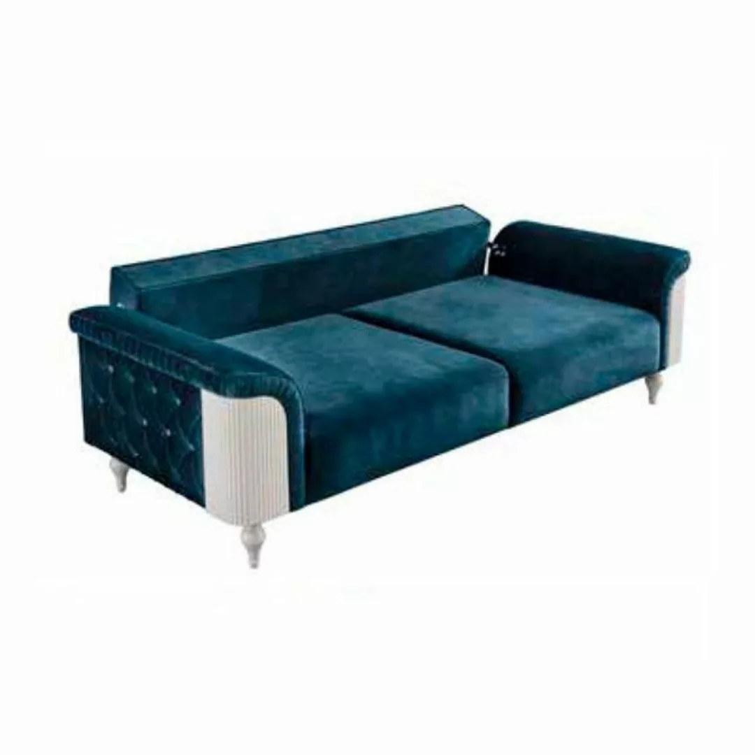 Xlmoebel Sofa Neues bequemes Designer-Doppelsofa mit 2 Sitzplätzen, Hergest günstig online kaufen